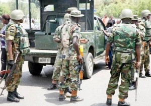 Troops kill 1 militia herdsman, recover AK 47 rifle, arrest 10 robbers