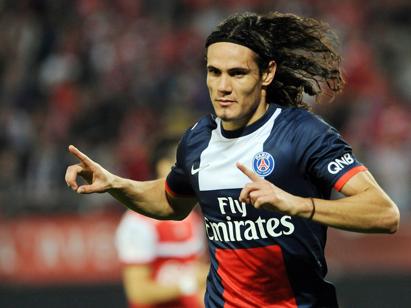 Free-agent Edison Cavani, set to join Manchester United