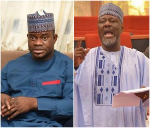 ‘Leave me out of your police problems’ – Governor Yahaya Bello warns Dino Melaye