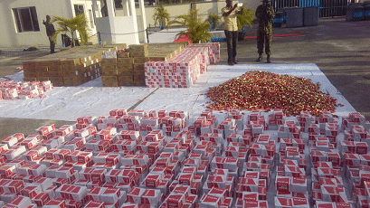 Nigerian Army intercept three trucks with over 300 thousand ammunitions