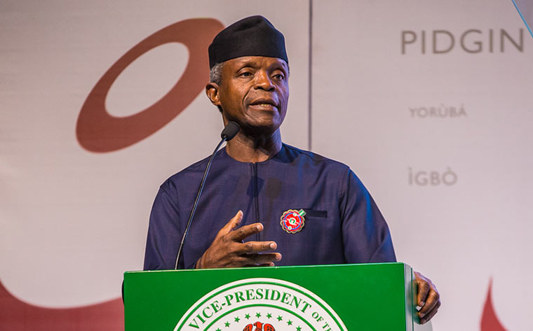 Vice President Yemi Osinbajo