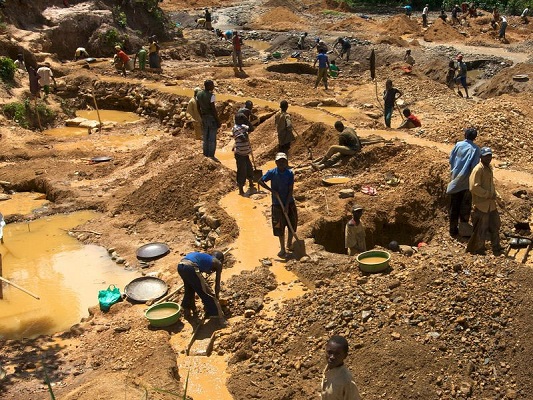 illegal mining