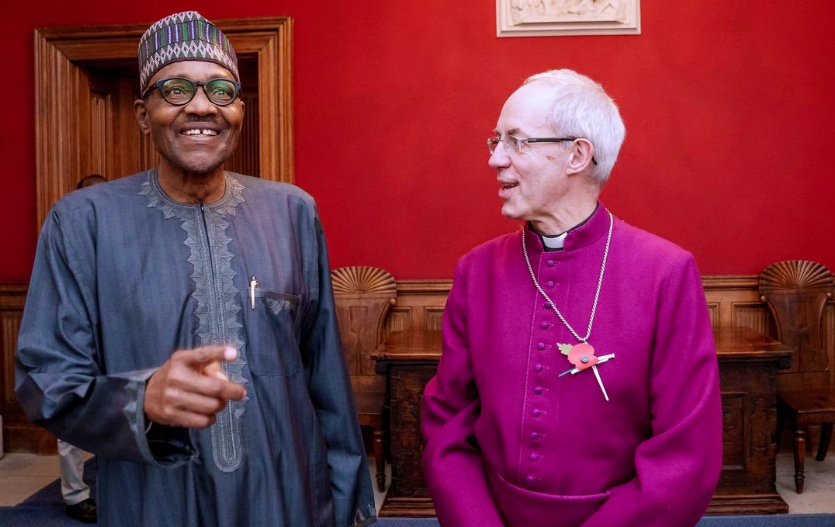 Justin Welby buhari Sowore