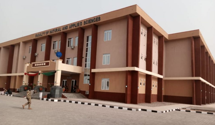 The newly built Faculty of Natural and Applied Sciences complex at the Nigerian Army University Biu, Borno State.