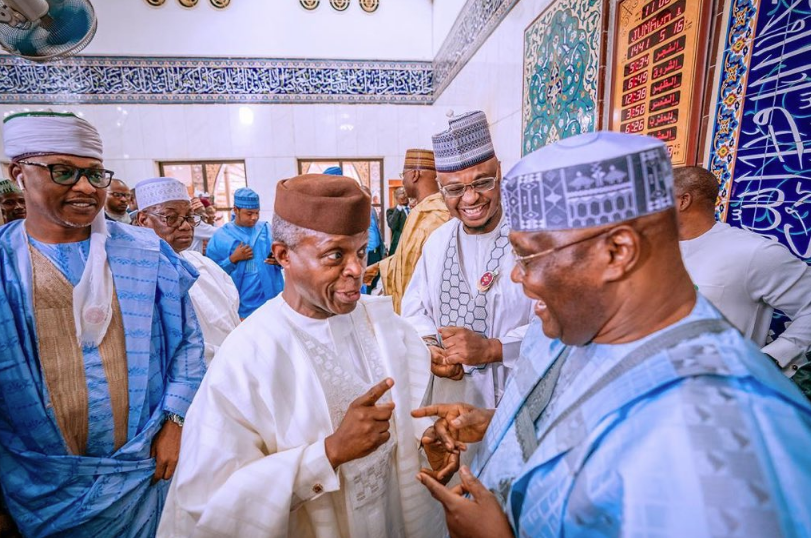 Vice President Prof. Yemi Osinbajo, Former Vice President Atiku Abubakar