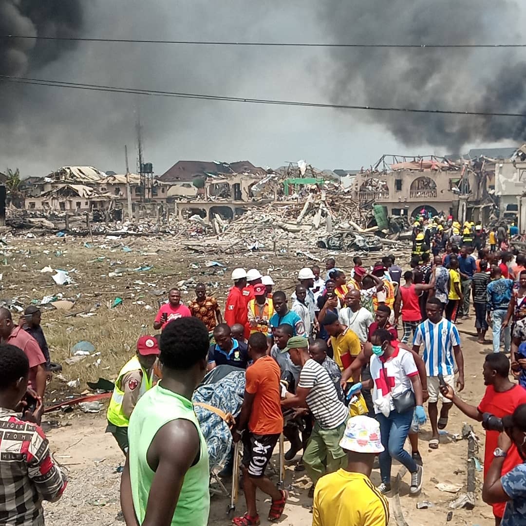 Lagos explosion