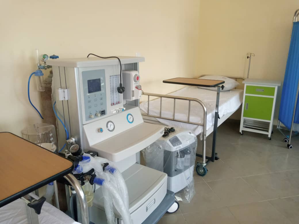 Infectious Disease Isolation Unit of the Stella Obasanjo Hospital, in Benin City,