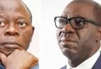 Stop digging up my past statements against Ize-Iyamu– Oshiomhole warns PDP