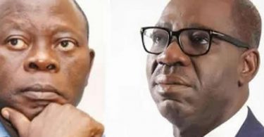 Stop digging up my past statements against Ize-Iyamu– Oshiomhole warns PDP