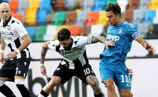 Udinese claims victory against Juventus