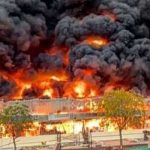 UAE: Fire outbreak in Ajman market