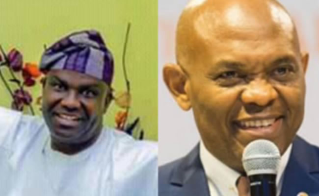 "No threat will stop your probe", Senator Akinyelure tells Tony Elumelu