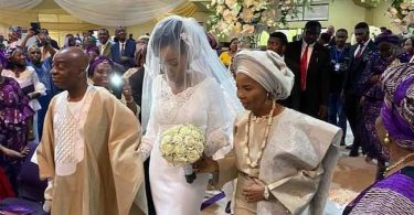 Photos: Bishop Oyedepo’s daughter Joys ties knot with heartthrob