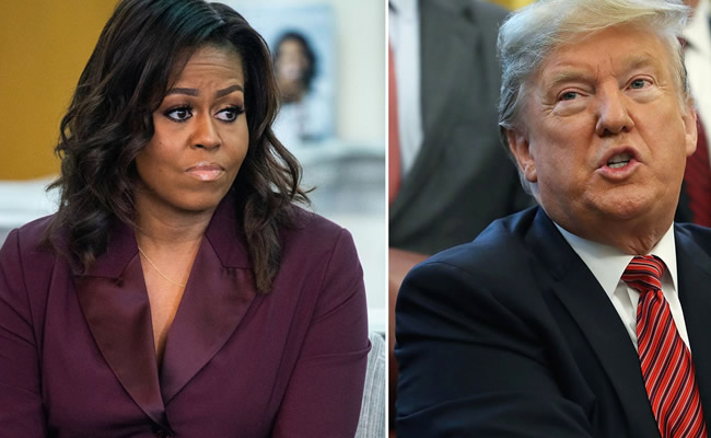 Michelle Obama shades Trump in new address to Americans