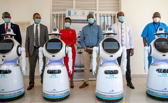 Robots protect doctors working with COVID-19 Patients in Rwanda – Minister