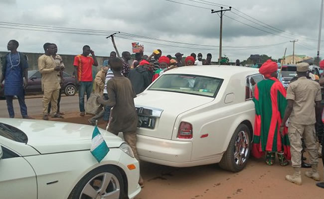 Large crowd welcomes Sanusi in Kaduna