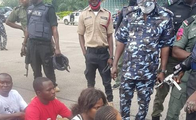 Police, ‘Revolution Now’ protesters lock horns in Lagos