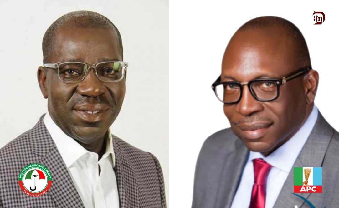 Obaseki, Ize-Iyamu battle for Edo state governorship election