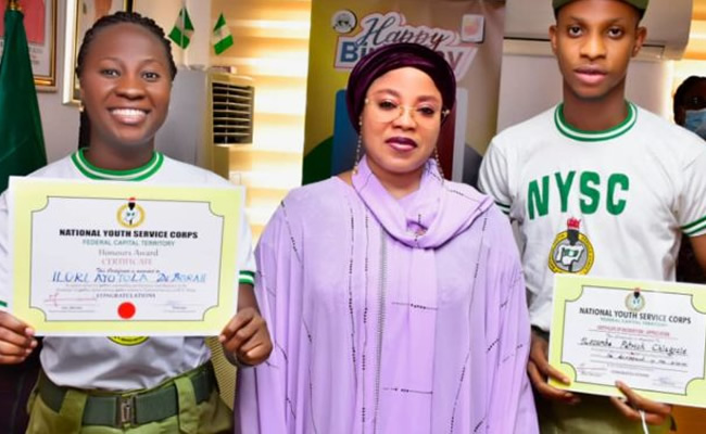 2 NYSC members earn automatic employment with FCTA