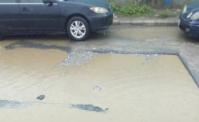 Despite huge tax, Lagosians commute through bad roads (photos/video)