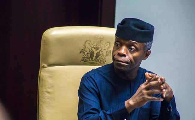 Osinbajo apologises to Nigerians, reveals govt's actions to #EndSARS