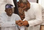 Femi Gbajabiamila, celebrates Tinubu