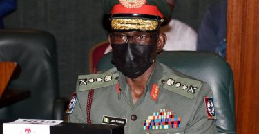 Chief Irabor, CDS. military