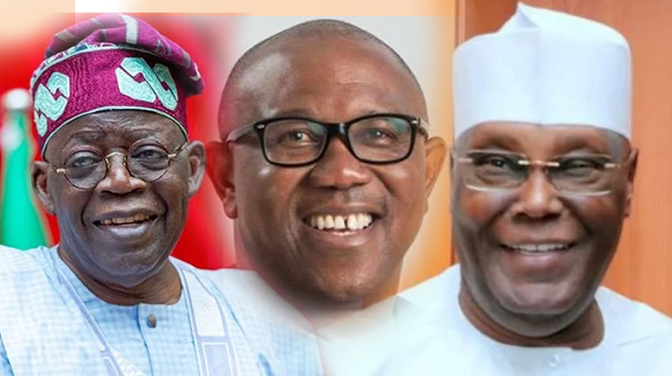 Atiku, Obi, Tinubu