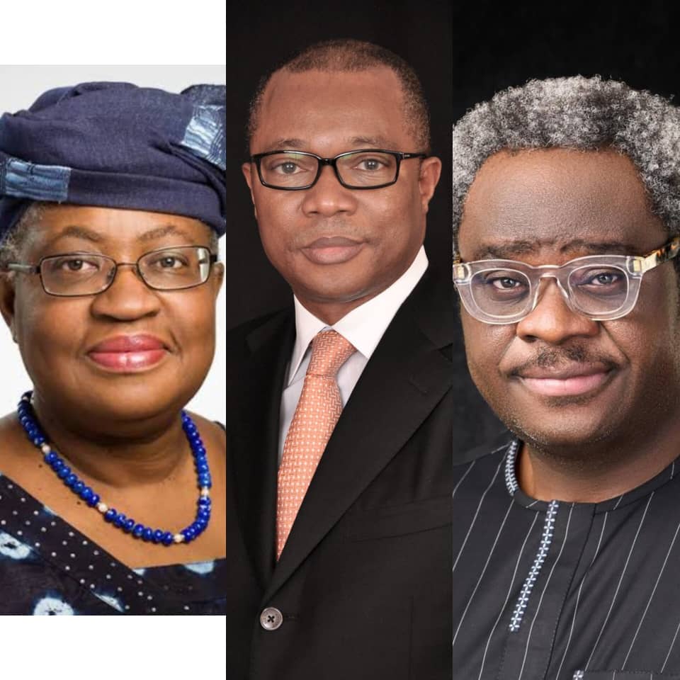 Tinubu, Dr Okonjo-Iweala, Mr Adeola, Mr Adesina