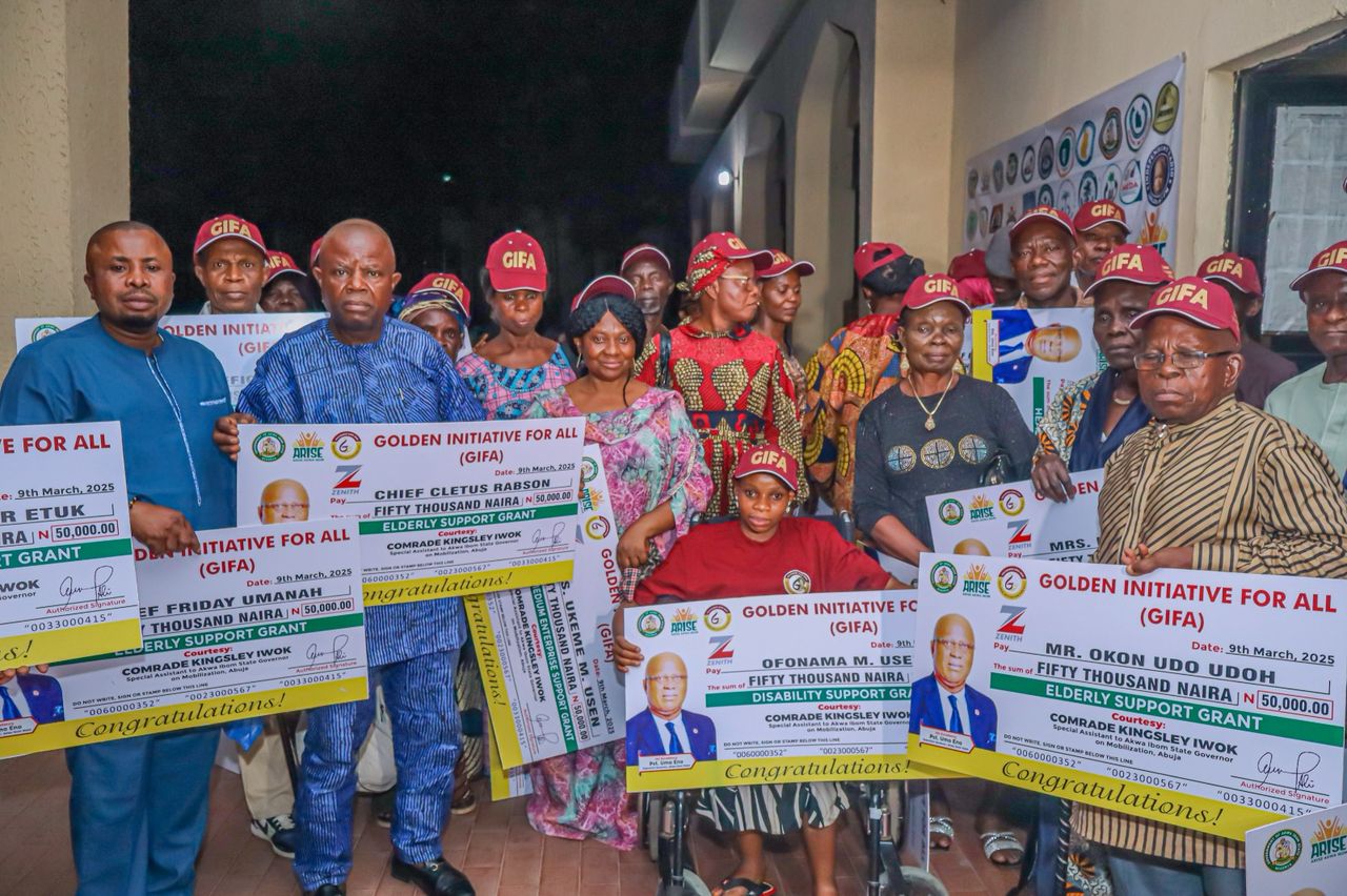 A'Ibom gov’s aide flags off life-changing grants for vulnerable groups