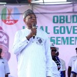 Dr. Paul Adalikwu Secretary-General of the Maritime Organisation for West and Central Africa (MOWCA), Obudu Mega rally 2025