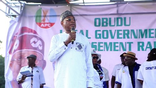 Dr. Paul Adalikwu Secretary-General of the Maritime Organisation for West and Central Africa (MOWCA), Obudu Mega rally 2025